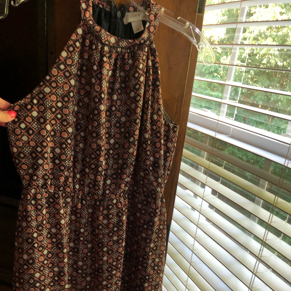 Ann Taylor Loft Petites Halter Dress - Size 0P